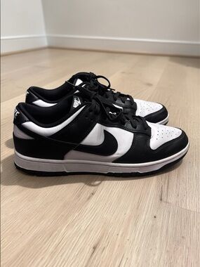 Nike Black and White Low-Top Dunks